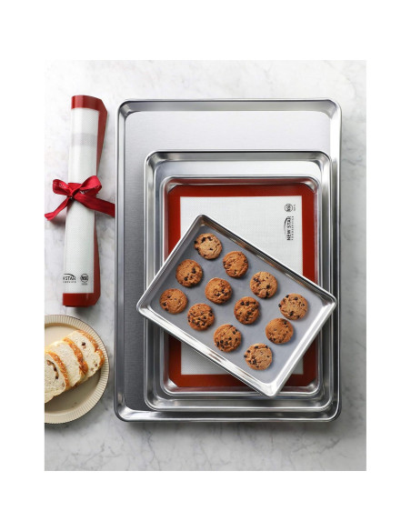 Bandeja de Horno Aluminio Nueva Estrella 23x33 cm Grado Comercial