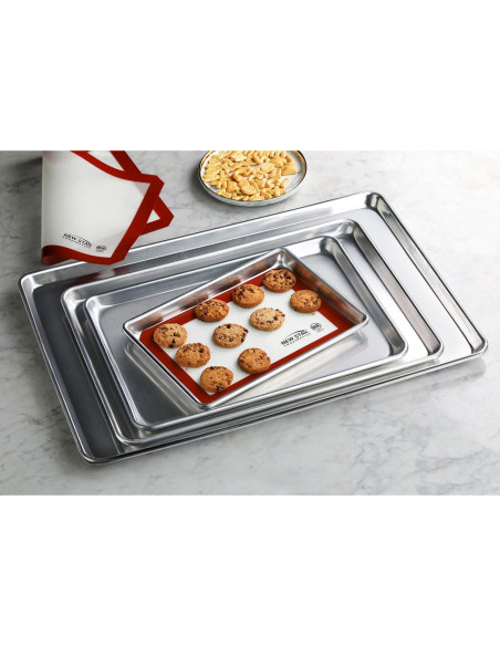 Bandeja de Horno Aluminio Nueva Estrella 23x33 cm Grado Comercial