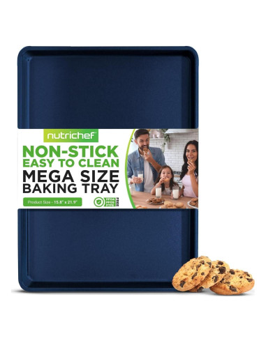 Bandeja para Hornear Galletas NutriChef XL Antiadherente 55.4x40.1cm