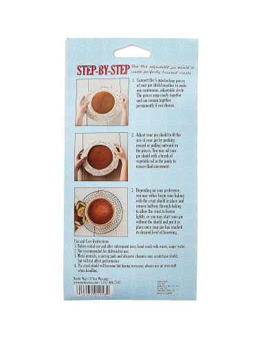 Escudo de Pastel Ajustable Nordic Ware 20-25 cm Aluminio