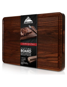 Tabla de Cortar de Madera de Nogal Badibest 45.72x30.48 cm