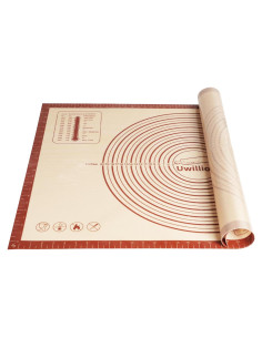 Alfombrilla de Silicona para Repostería UWILLION 91x61cm