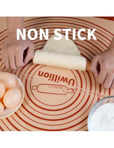 Alfombrilla de Silicona para Repostería UWILLION 91x61cm