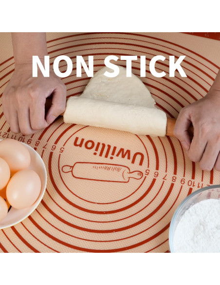 Alfombrilla de Silicona para Repostería UWILLION 91x61cm