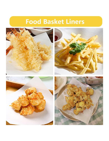 50 Hojas de Papel Pergamino 30.48x30.48 cm Yuyouqu para Hornear