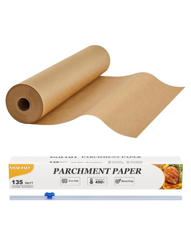 Rollo de Papel Pergamino SMARTAKE 38 cm x 33 m Antiadherente