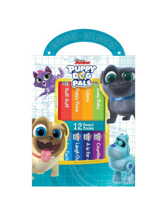 Disney Puppy Dog Pals with Bingo and Rolly - My First Library 12 Board Book Block Set - PI Kids