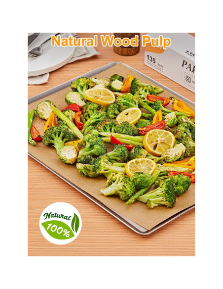 Rollo de Papel Pergamino SMARTAKE 38 cm x 33 m Antiadherente