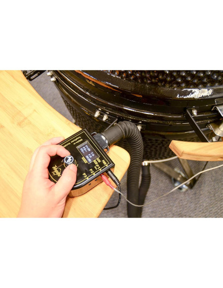 Controlador de Temperatura BBQube TempMaster 12V con Ventilador