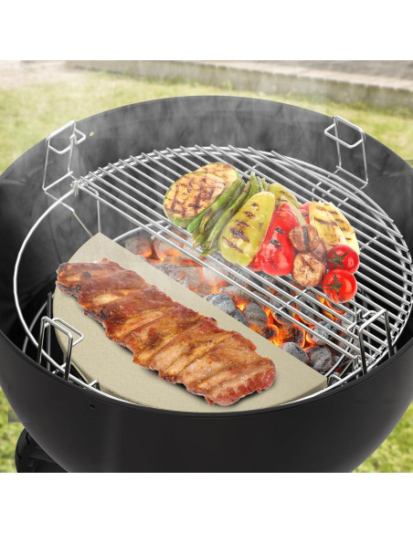 Kit Parrilla Kettle Skyflame Acero Inoxidable 22" con Deflectores