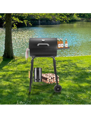 Parrilla de Carbón Kendane CA-30 con Estante Lateral 322.6 cm