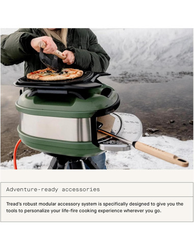 Horno de Pizza Portátil Gozney Tread Gas Propano 12" + Accesorios