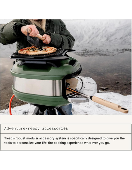 Horno de Pizza Portátil Gozney Tread Gas Propano 12" + Accesorios