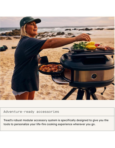Horno de Pizza Portátil Gozney Tread Gas Propano 12" + Paleta
