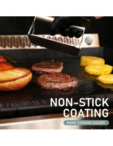 Plancha de Hierro Fundido Enameleda Utheer 58.4x40.6cm Antiadherente