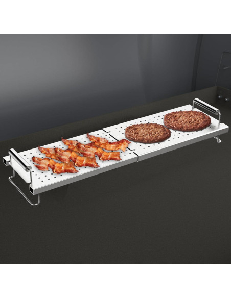 Parrilla Calentadora Acero Inoxidable BBQration 15-25" para Blackstone