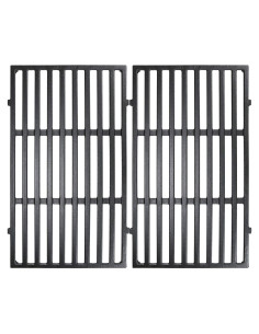 Parrillas de hierro fundido Utheer 44.45 cm para Weber Spirit