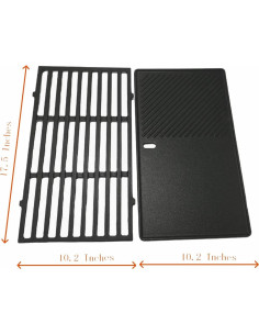 Reemplazo Parrilla Firsgrill para Weber Spirit E-210 E-220 44.5 cm 2