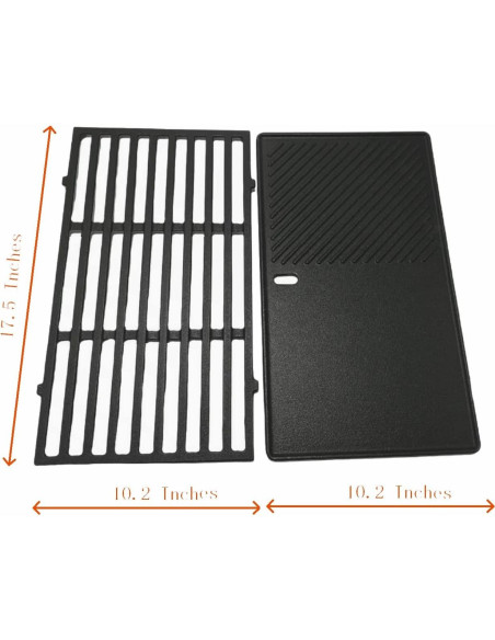 Reemplazo Parrilla Firsgrill para Weber Spirit E-210 E-220 44.5 cm