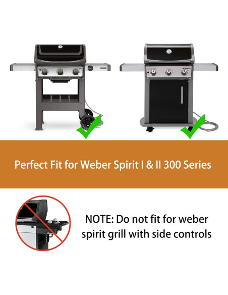 Piezas de Repuesto para Parrilla Weber Spirit II 300 - Barras Saborizadoras 7636 y Quemador 69787