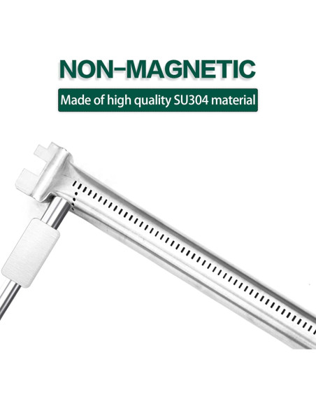 Tuberías de Quemador de Parrilla GOKOTASA 69787 para Weber Spirit 300