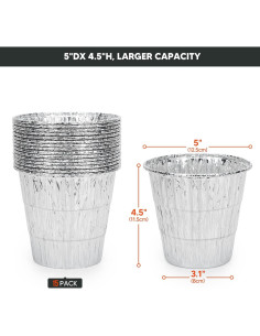 Forros de Cubo de Grasa Stanbroil 15 Pzs para Parrillas Traeger 2