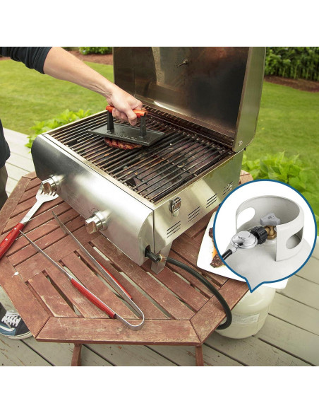 Regulador de Gas Universal Rushare 2 Pies para Parrillas