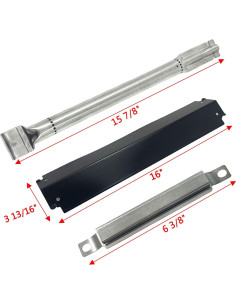 Kit de Reemplazo para Parrilla de Gas Charbroil DG101 - Acero Inoxidable 2