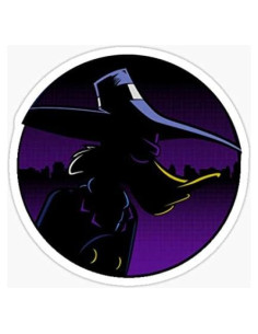 Calcomanía Pato Oscuro para Auto y Pared - 15x13 cm