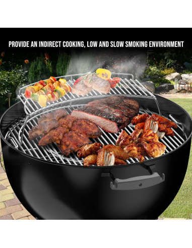 Rejilla de Calentamiento Acero Inoxidable Skyflame 43x22cm