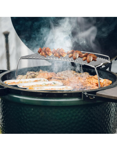 Rejilla de Calentamiento Acero Inoxidable Skyflame 43x22cm