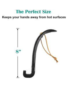 Elevador de Rejilla de Hierro Fundido EasiBBQ 20.32 cm 2