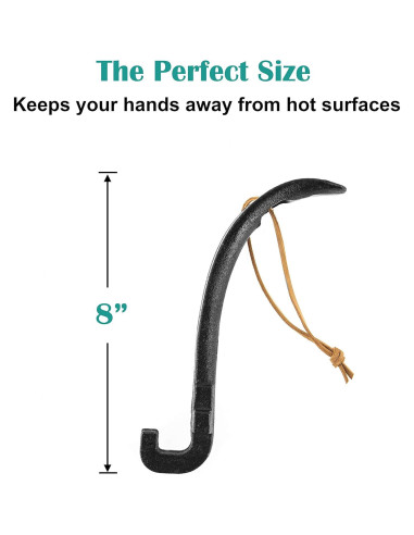 Elevador de Rejilla de Hierro Fundido EasiBBQ 20.32 cm