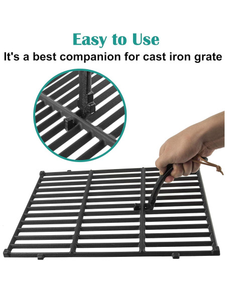 Elevador de Rejilla de Hierro Fundido EasiBBQ 20.32 cm
