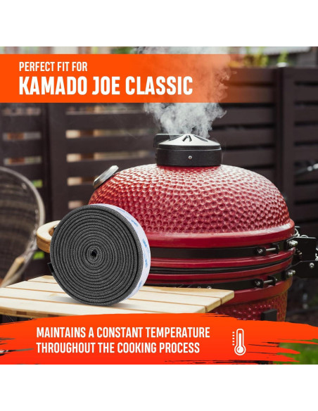 Kit Junta de Malla de Alambre Onlyfire para Kamado Joe Classic 381 cm