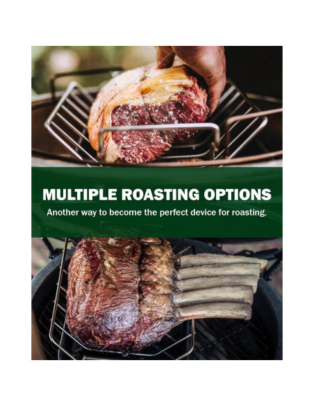 Soporte para Costillas y Asados BONPAZ BKa-LPJ01 Acero Inoxidable Soporte para Costillas y Asados BONPAZ BKa-LPJ01 Acero Inoxidable