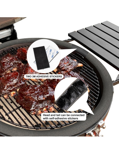 Kit Junta de Malla de Alambre Onlyfire para Kamado Joe Classic 381 cm