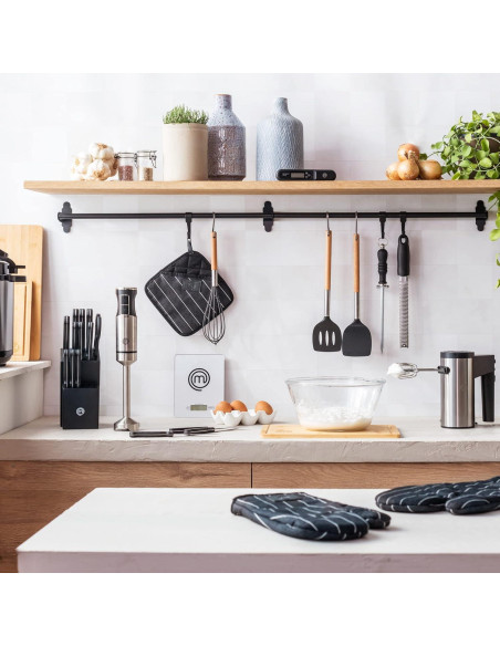 Báscula Digital MasterChef para Alimentos 5kg LCD Vidrio Templado