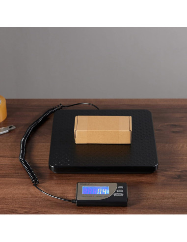 Báscula Postal Digital Amazon Basics 200 kg Plataforma Aluminio