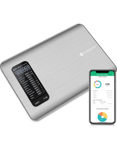 Balanza de Nutrición Inteligente Etekcity 5000g Acero Inoxidable 2