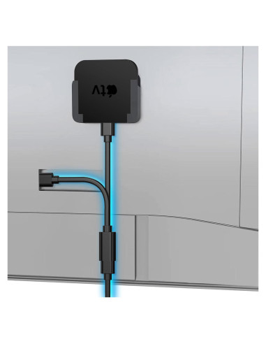 Cable de Alimentación Y Splitter AGVEE 20cm para Apple TV