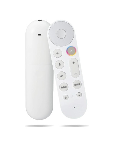 Control Remoto Reemplazo LUIRSAY para Google TV 4K - Blanco