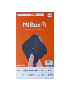 Xiaomi Mi Box S Android TV 4K HDR - 8GB - Negro