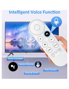 Control Remoto de Voz Dayume para Google Chromecast 4K 2