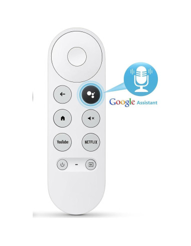 Control Remoto Reemplazo AZBME para Google Chromecast 4K