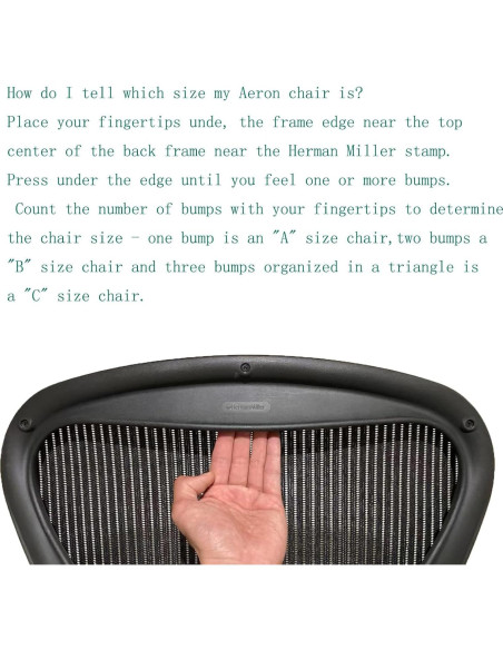 Almohadilla Gruesa de Espuma Yerinmeich para Silla Aeron A/B