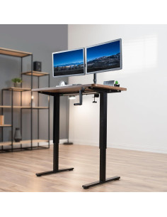 Marco de Escritorio Ergonómico VIVO DESK-M051MB Negro 94-196 cm 2