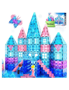 Azulejos Magnéticos Soyee 102 Piezas Castillo Princesa