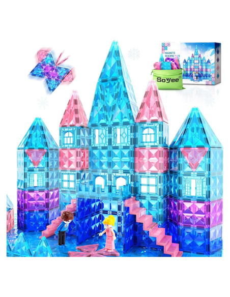 Azulejos Magnéticos Soyee 102 Piezas Castillo Princesa