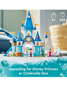 LEGO Castillo de Cenicienta Disney 43206 con 3 Mini Muñecas 2